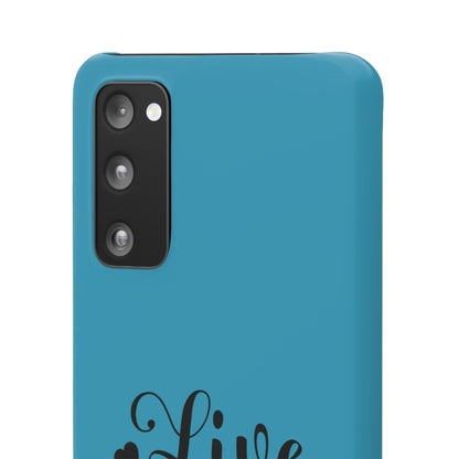 Phone Case Live Laugh Love Design