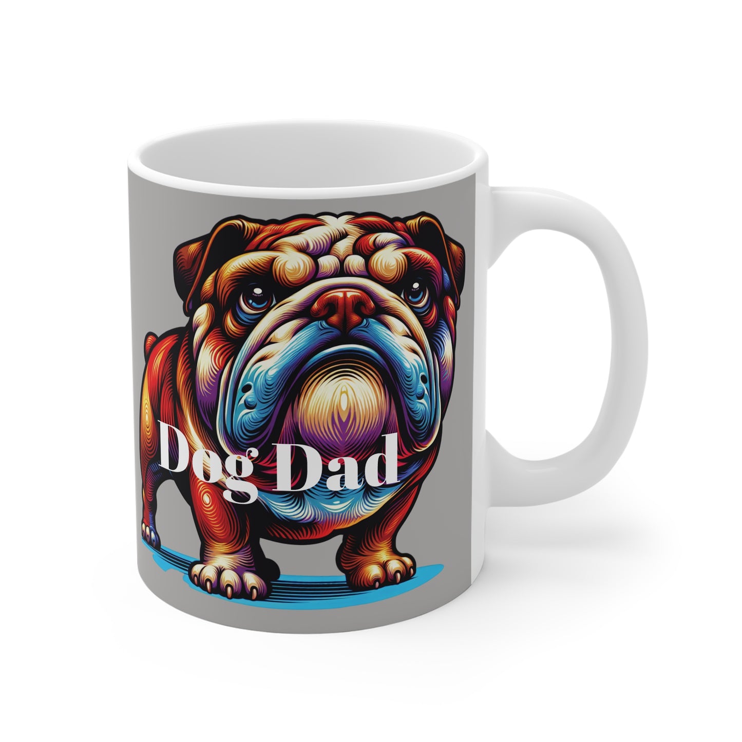 Mug, 11 oz Dog Dad Design