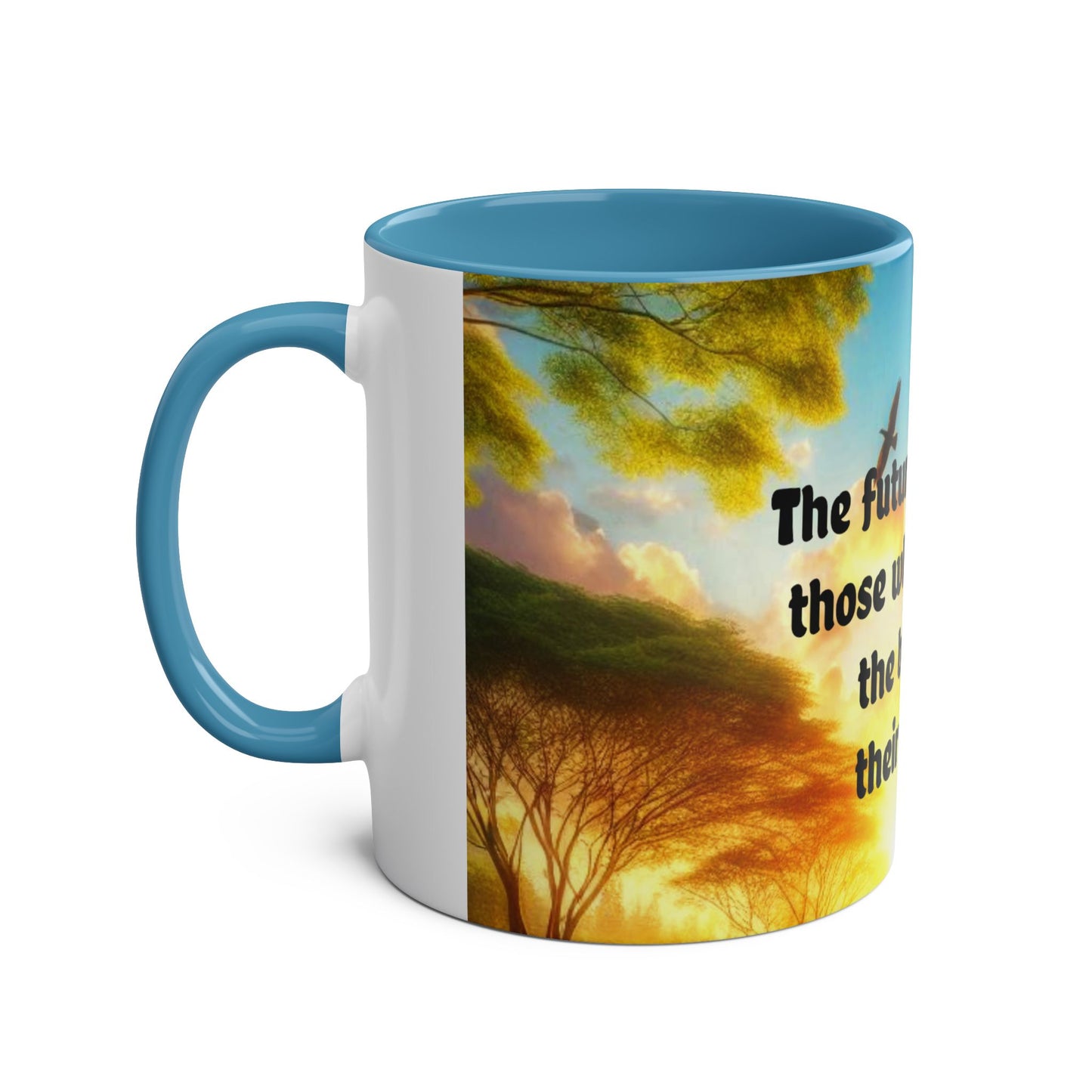 Two-Tone Mug, 11oz, Beauty of Dreams