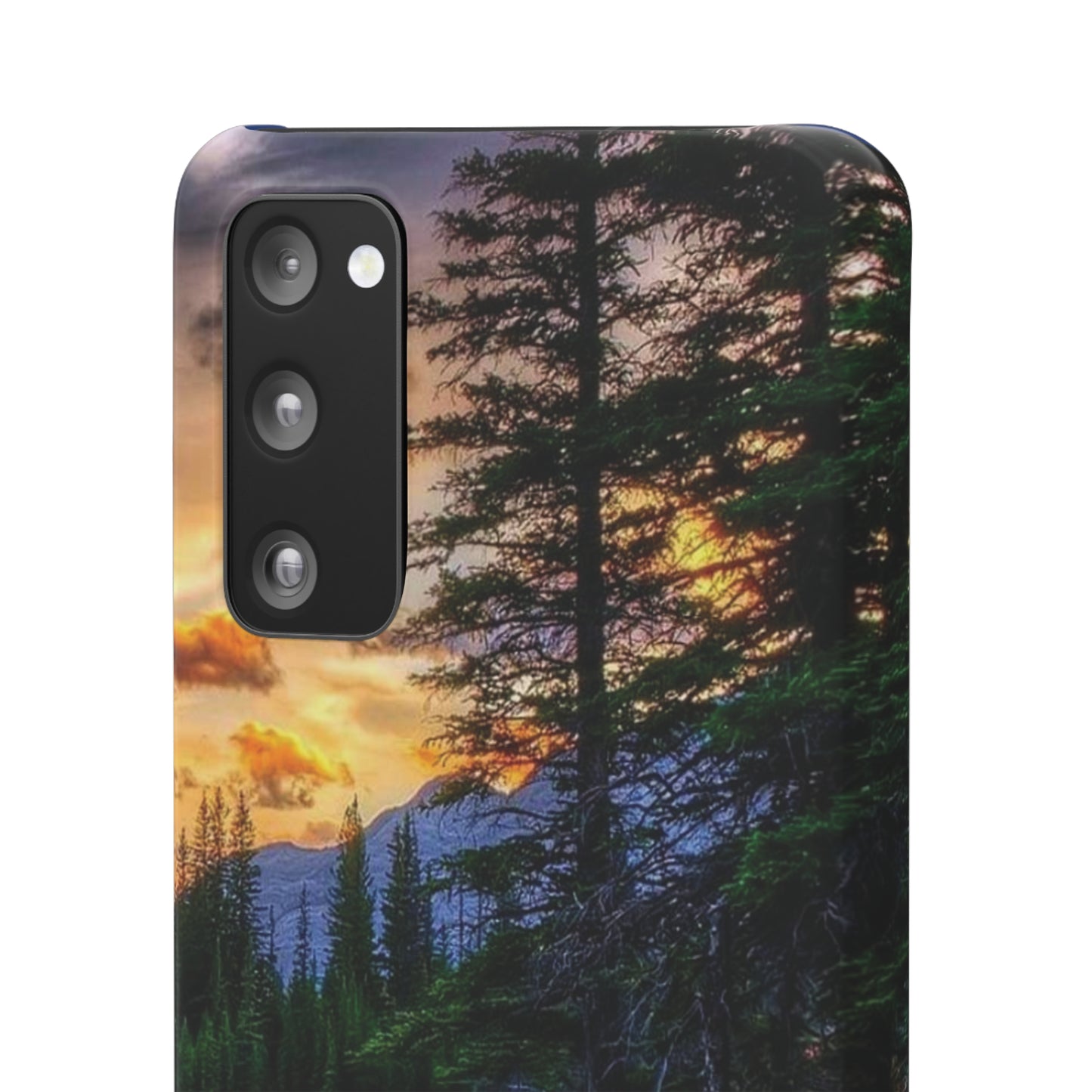 Tough Phone Case Vision of Nature Design, Forest Snap Phone Case, Outdoor Adventure Phone Cover, Nature Lover Gift.