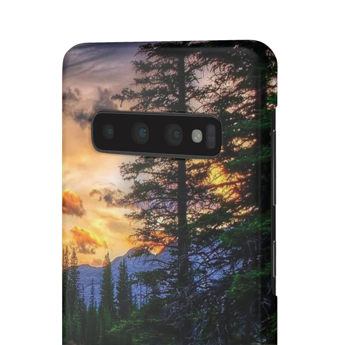 Tough Phone Case Vision of Nature Design, Forest Snap Phone Case, Outdoor Adventure Phone Cover, Nature Lover Gift.