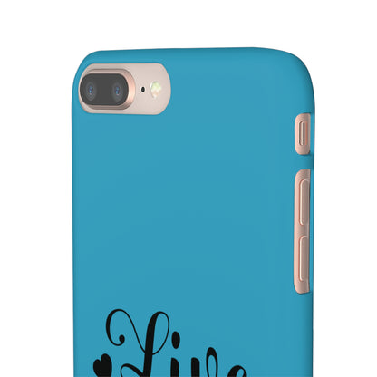 Phone Case Live Laugh Love Design