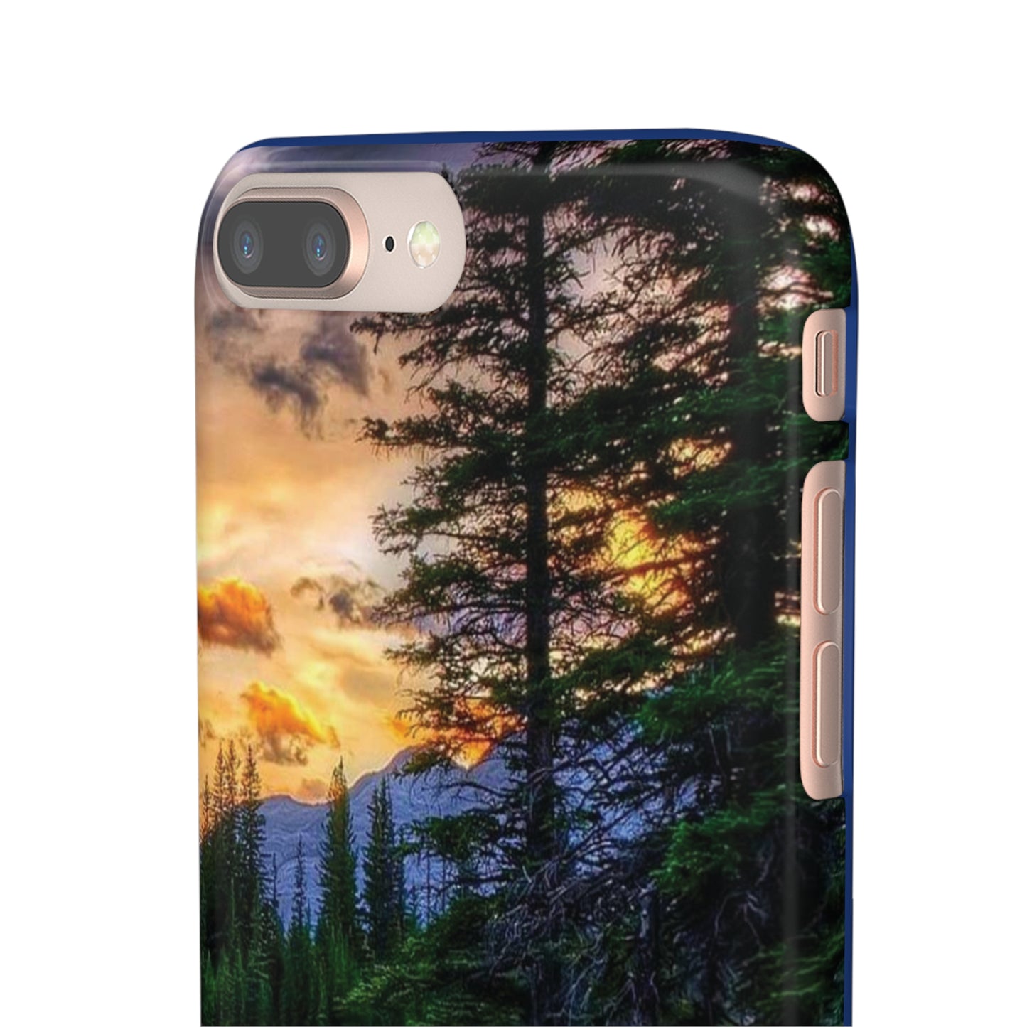 Tough Phone Case Vision of Nature Design, Forest Snap Phone Case, Outdoor Adventure Phone Cover, Nature Lover Gift.