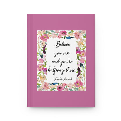 Hardcover Journal Matte - Believe You Can