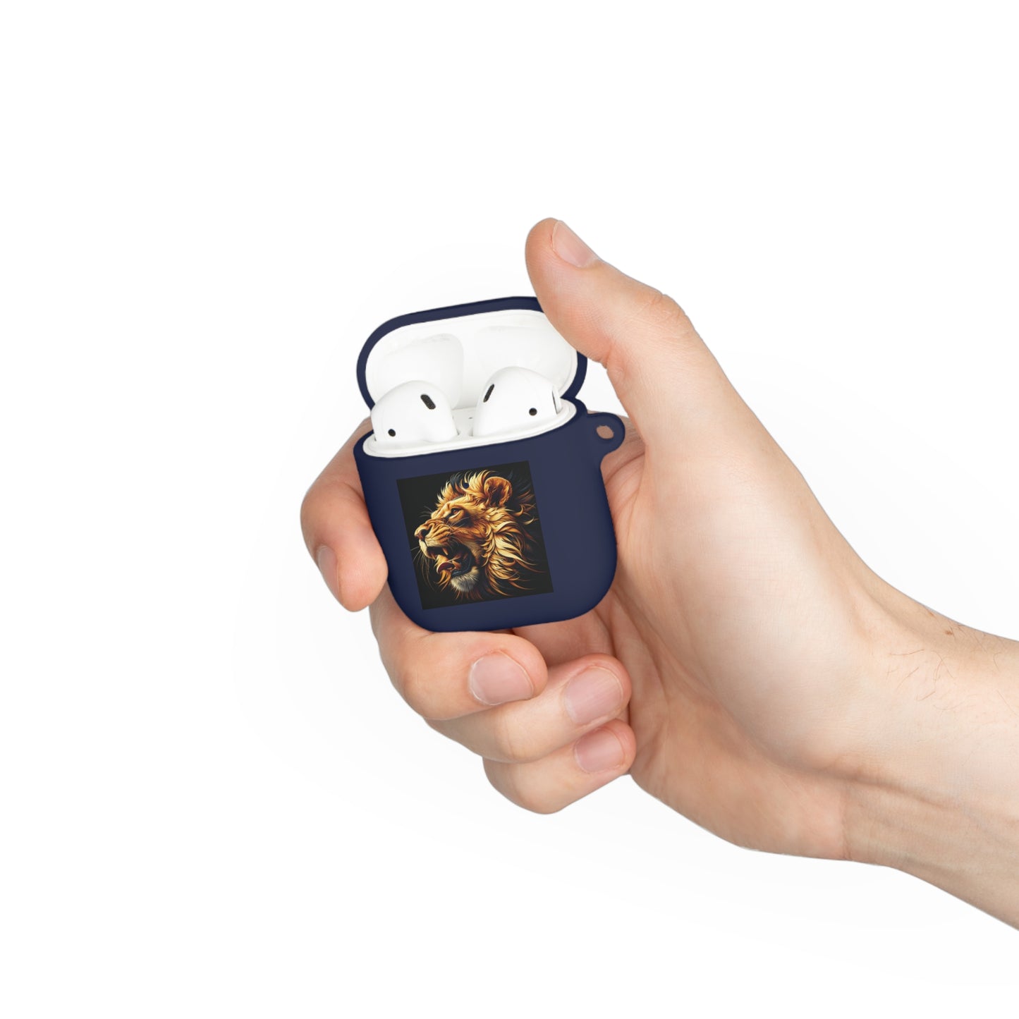 Case Cover AirPods and AirPods Pro Lion design