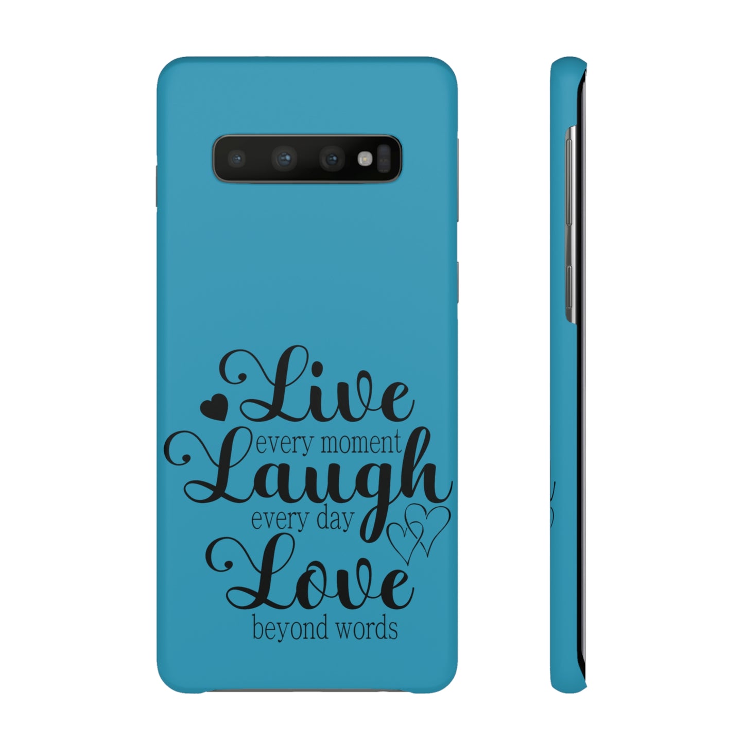 Phone Case Live Laugh Love Design