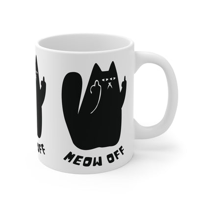 Mug 11oz Meow Off Design