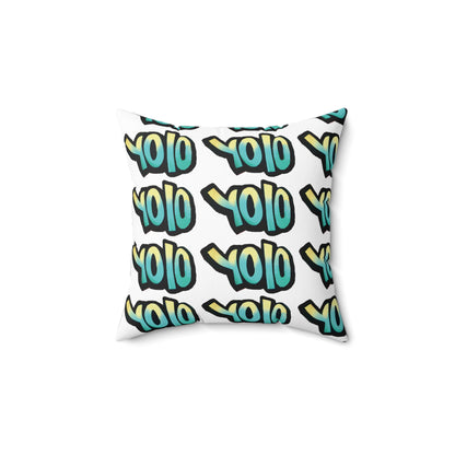 Square Pillow Soft Quality YOLO Design