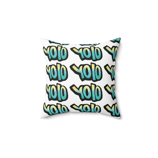 Square Pillow Soft Quality YOLO Design