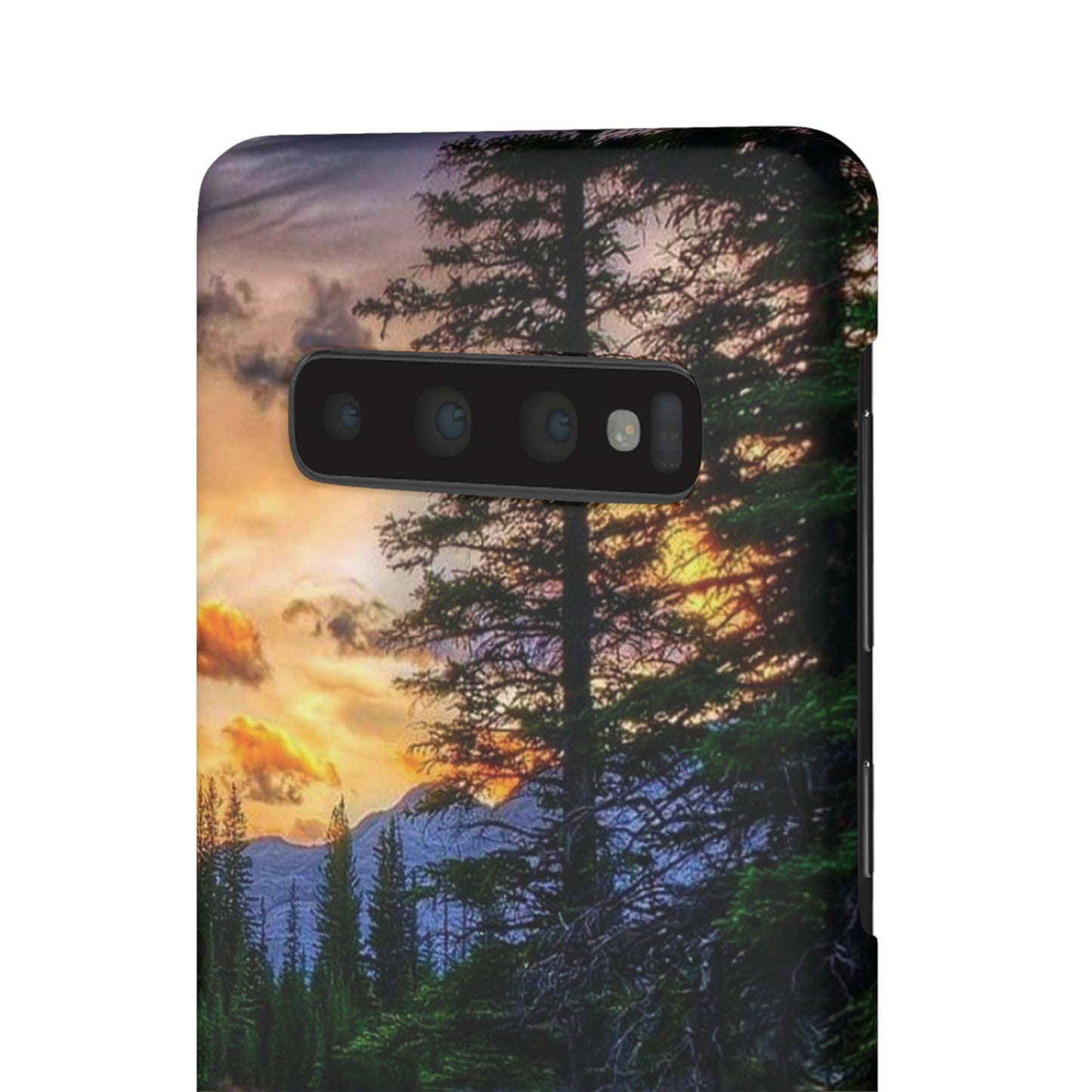 Tough Phone Case Vision of Nature Design, Forest Snap Phone Case, Outdoor Adventure Phone Cover, Nature Lover Gift.