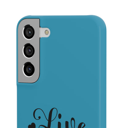 Phone Case Live Laugh Love Design