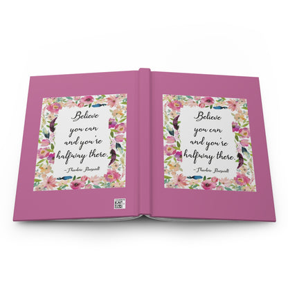 Hardcover Journal Matte - Believe You Can