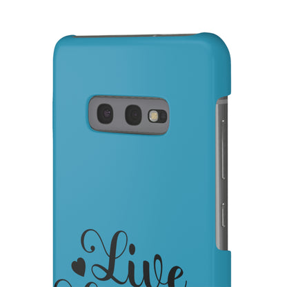 Phone Case Live Laugh Love Design