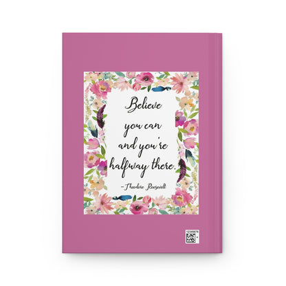 Hardcover Journal Matte - Believe You Can