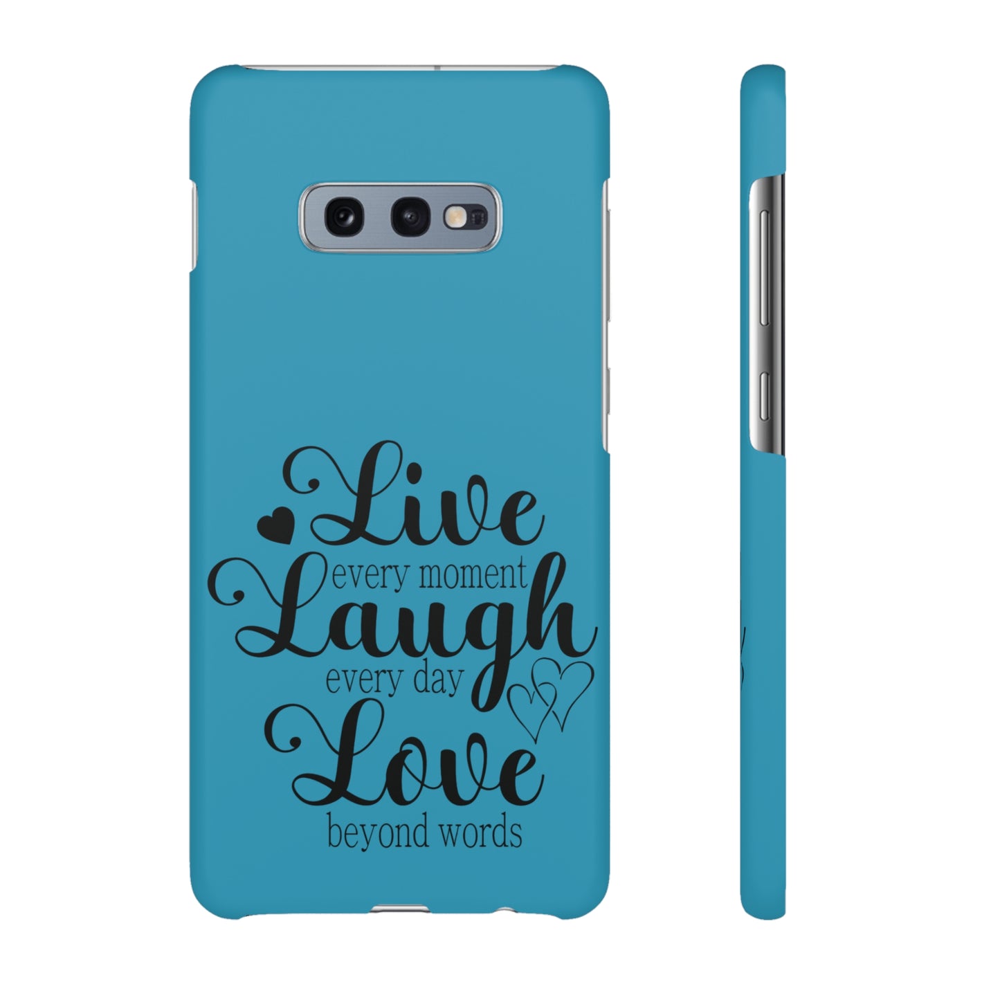 Phone Case Live Laugh Love Design