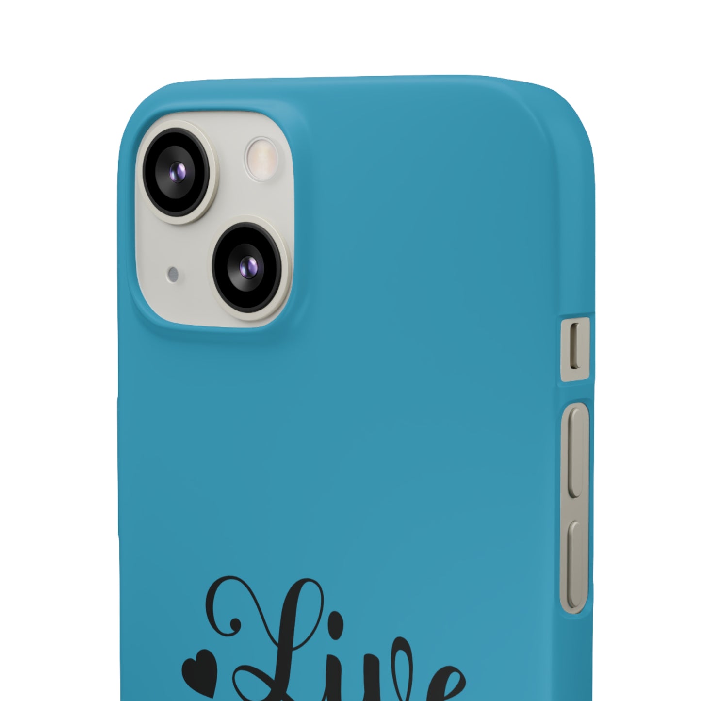 Phone Case Live Laugh Love Design