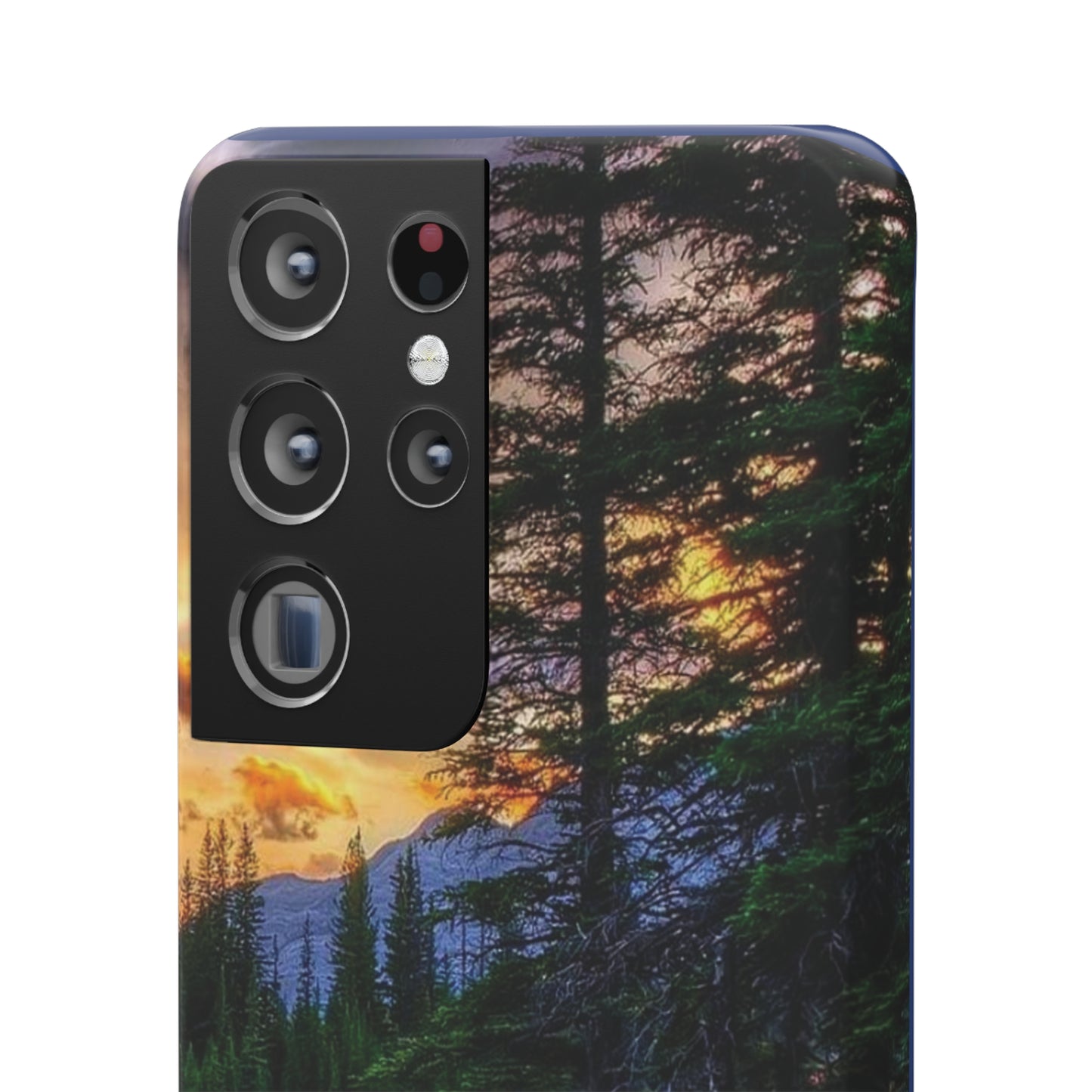 Tough Phone Case Vision of Nature Design, Forest Snap Phone Case, Outdoor Adventure Phone Cover, Nature Lover Gift.