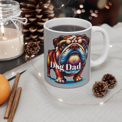 Mug, 11 oz Dog Dad Design