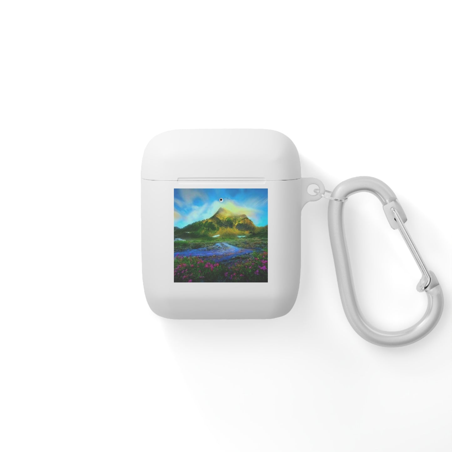 AirPods Case Cover Mountain River Design