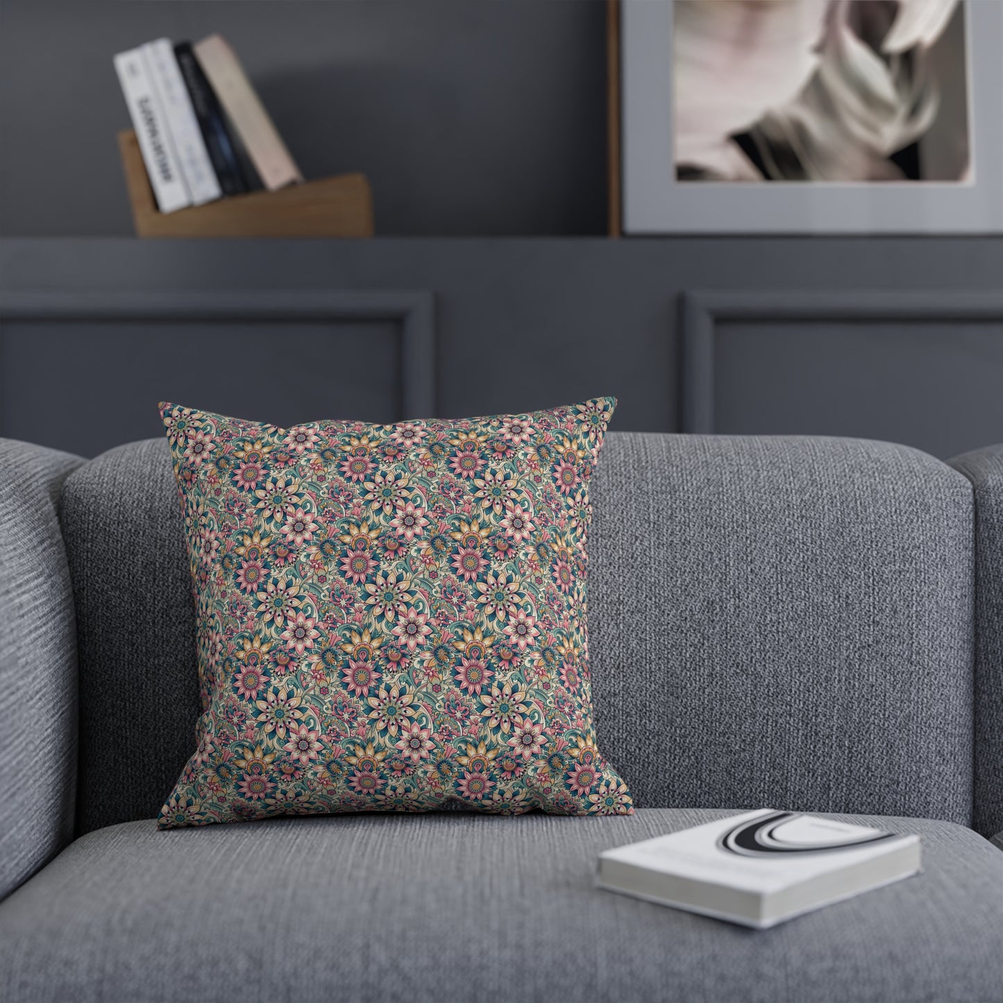 Cushion Soft Quality Flower Pattern Design