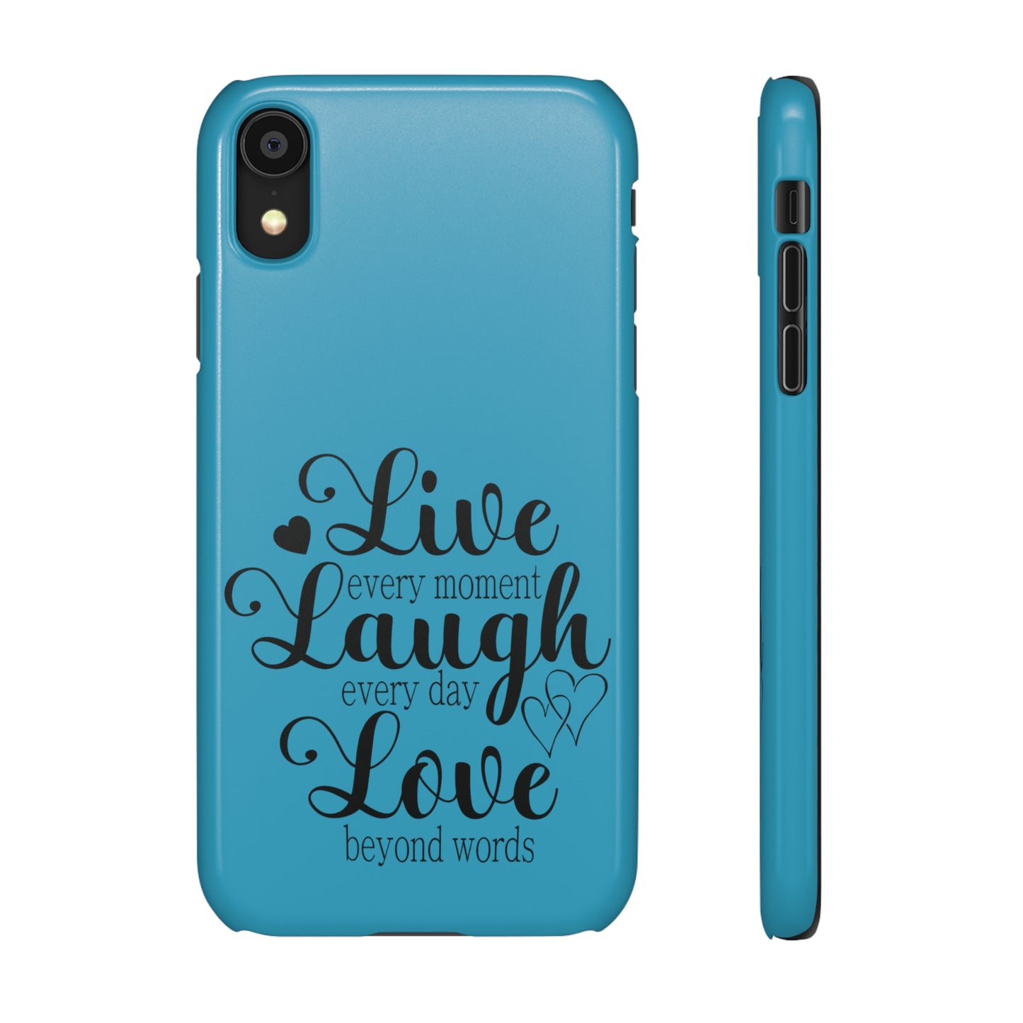 Phone Case Live Laugh Love Design