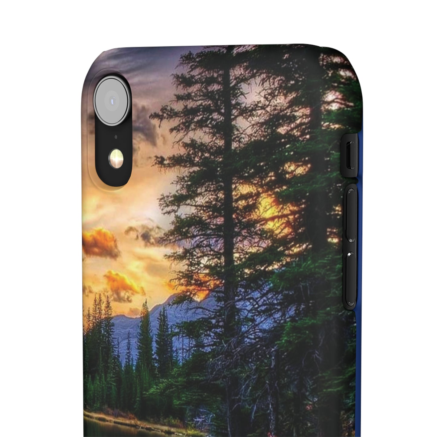 Tough Phone Case Vision of Nature Design, Forest Snap Phone Case, Outdoor Adventure Phone Cover, Nature Lover Gift.