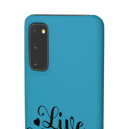 Phone Case Live Laugh Love Design