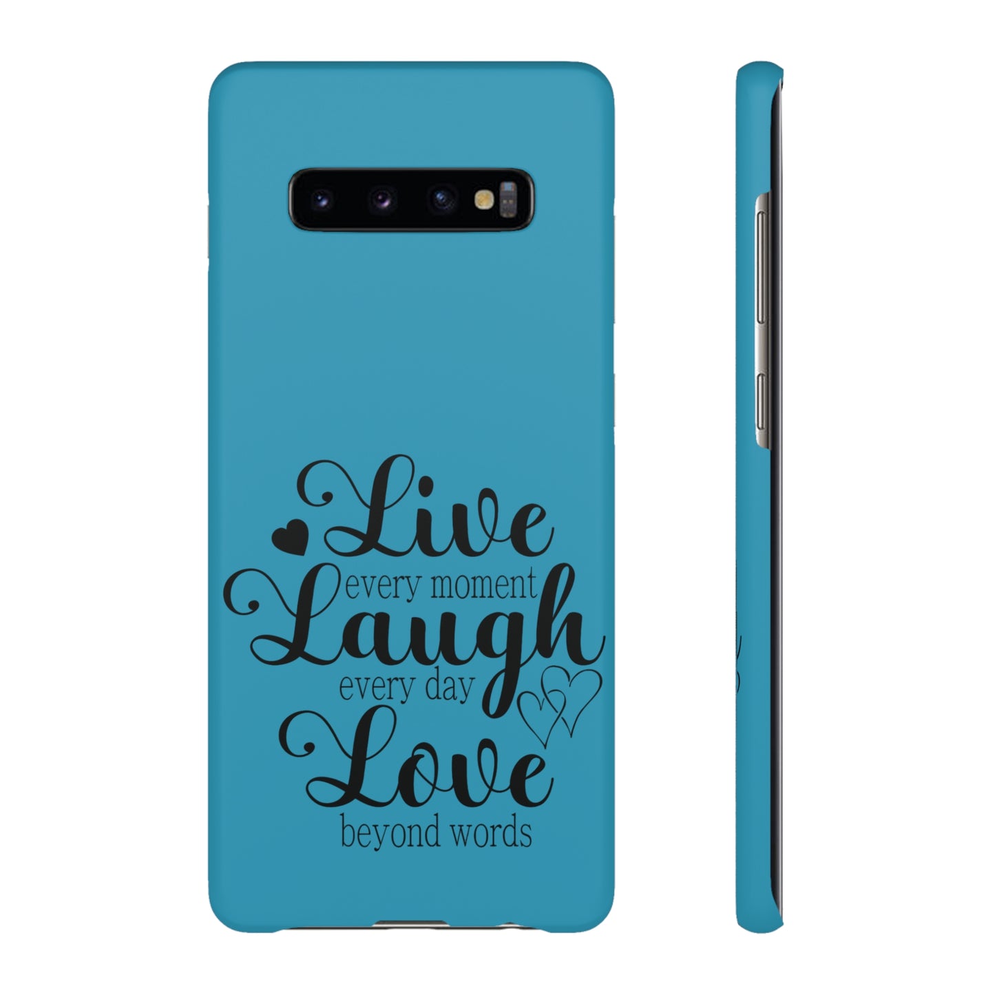 Phone Case Live Laugh Love Design