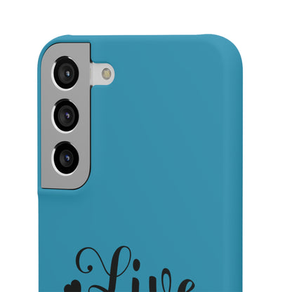 Phone Case Live Laugh Love Design