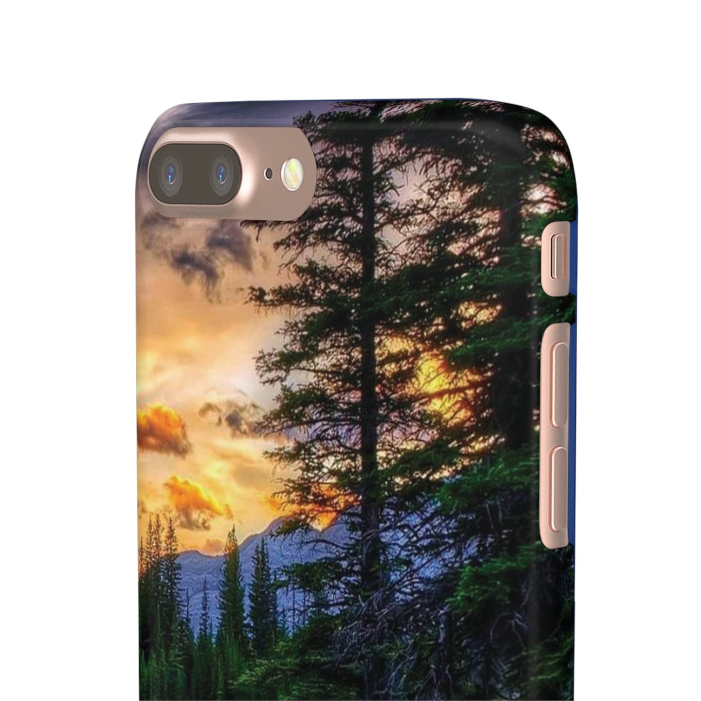 Tough Phone Case Vision of Nature Design, Forest Snap Phone Case, Outdoor Adventure Phone Cover, Nature Lover Gift.