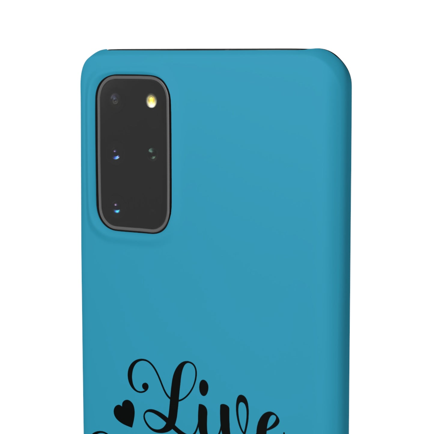 Phone Case Live Laugh Love Design