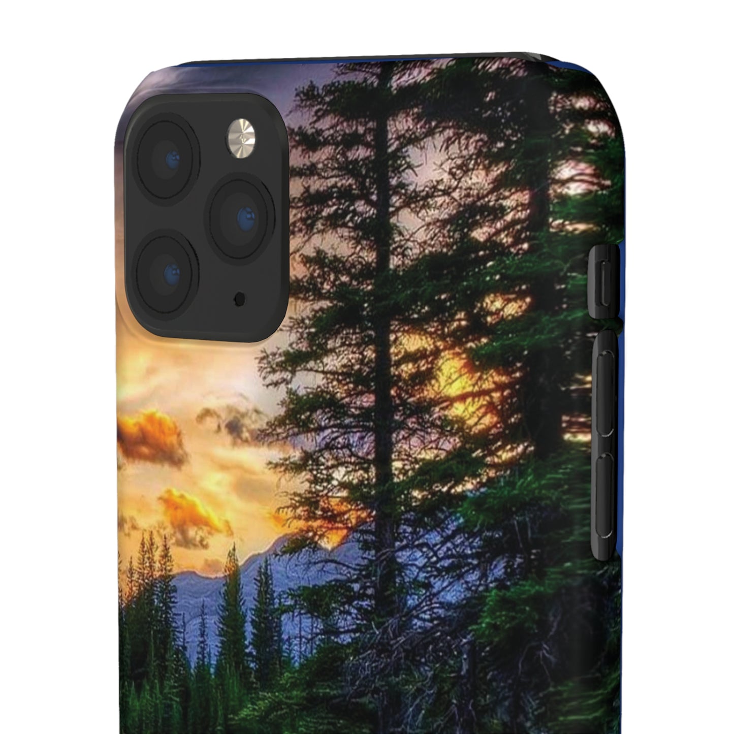 Tough Phone Case Vision of Nature Design, Forest Snap Phone Case, Outdoor Adventure Phone Cover, Nature Lover Gift.