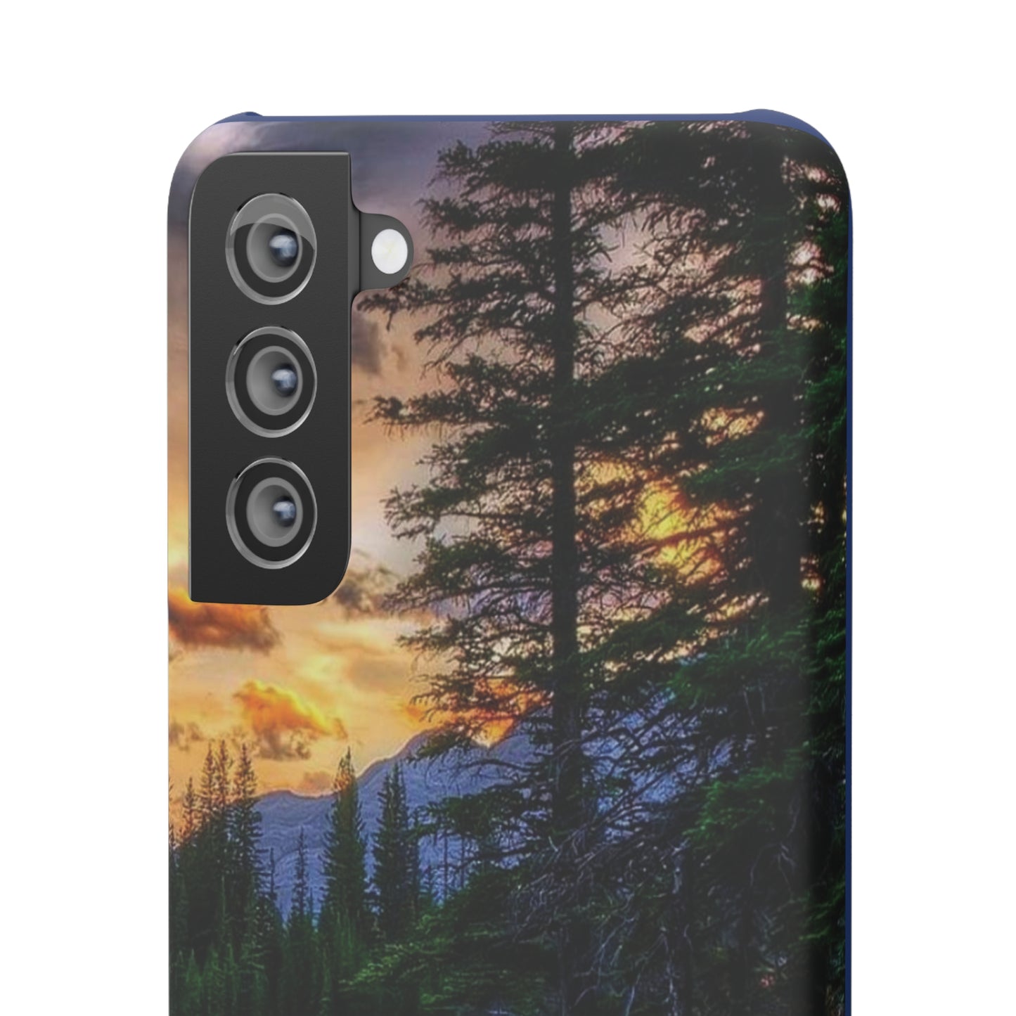 Tough Phone Case Vision of Nature Design, Forest Snap Phone Case, Outdoor Adventure Phone Cover, Nature Lover Gift.