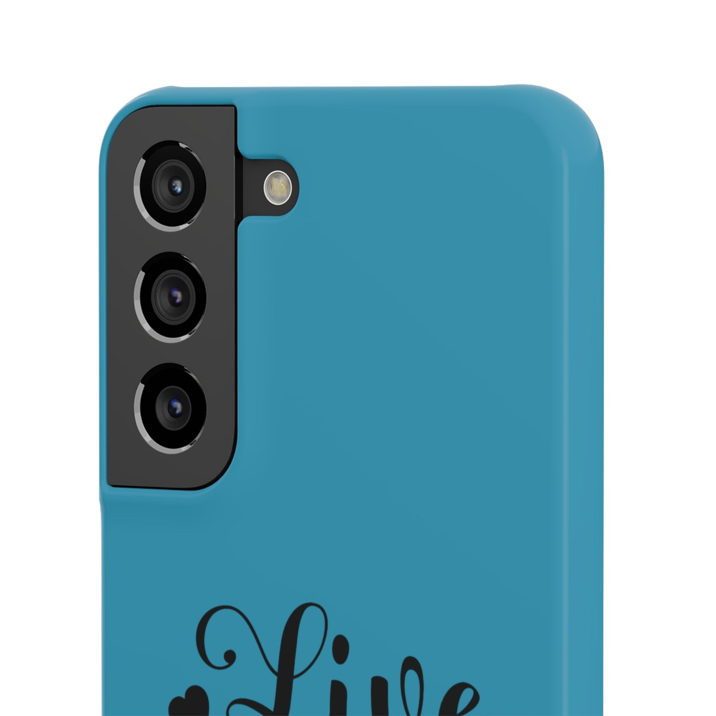 Phone Case Live Laugh Love Design