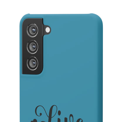 Phone Case Live Laugh Love Design