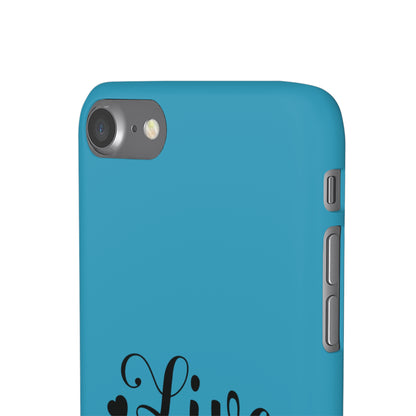 Phone Case Live Laugh Love Design