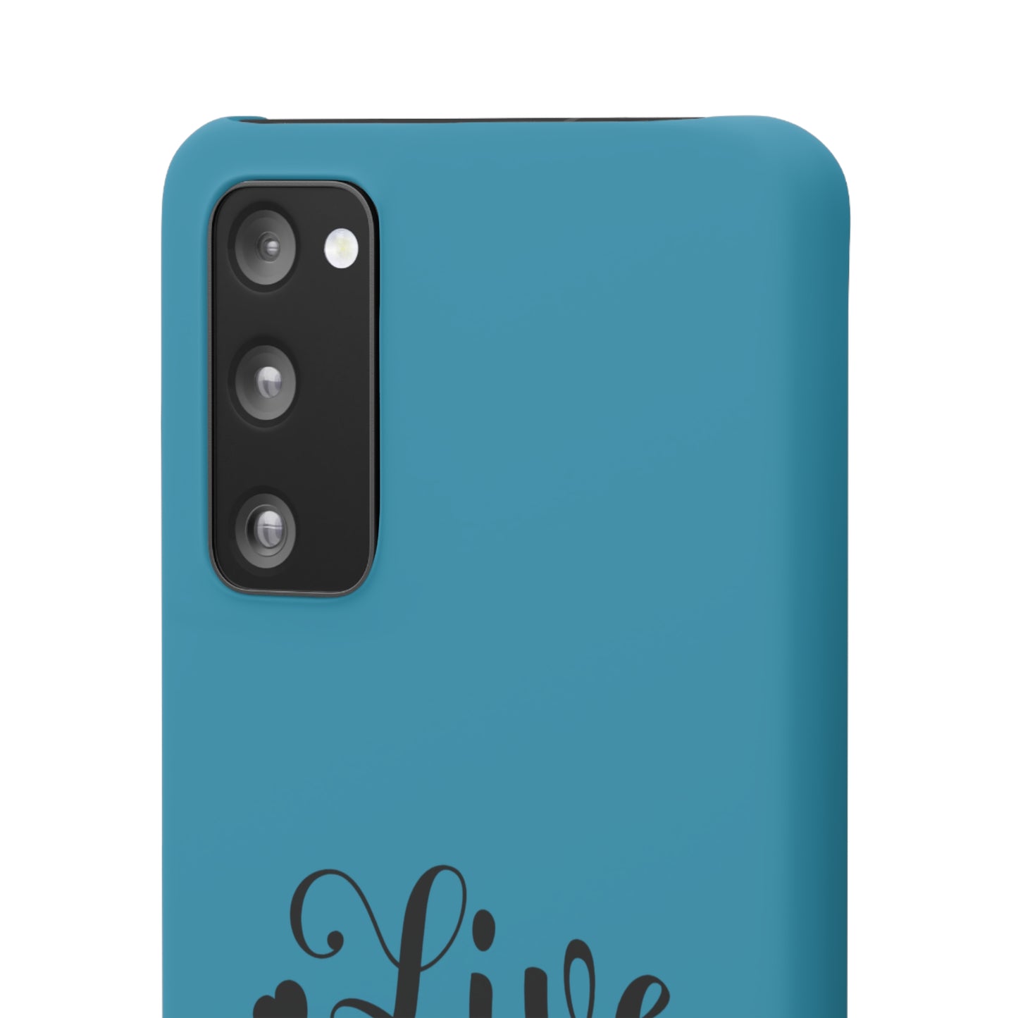 Phone Case Live Laugh Love Design