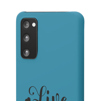 Phone Case Live Laugh Love Design