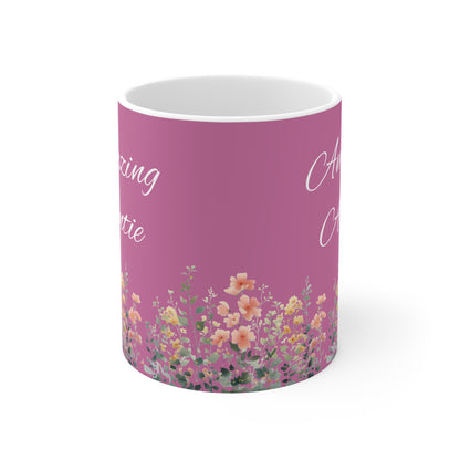 Mug 11oz Amazing Auntie Design