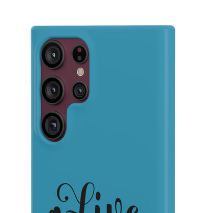 Phone Case Live Laugh Love Design