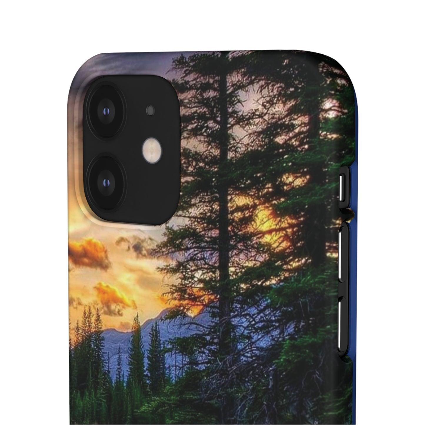 Tough Phone Case Vision of Nature Design, Forest Snap Phone Case, Outdoor Adventure Phone Cover, Nature Lover Gift.