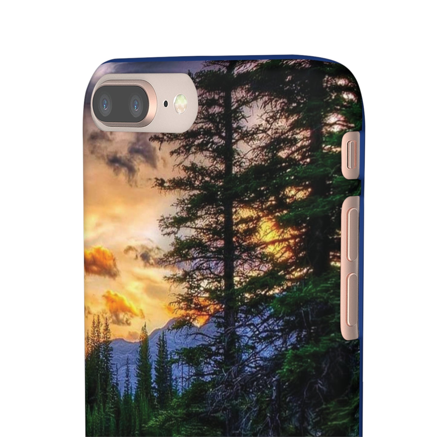 Tough Phone Case Vision of Nature Design, Forest Snap Phone Case, Outdoor Adventure Phone Cover, Nature Lover Gift.