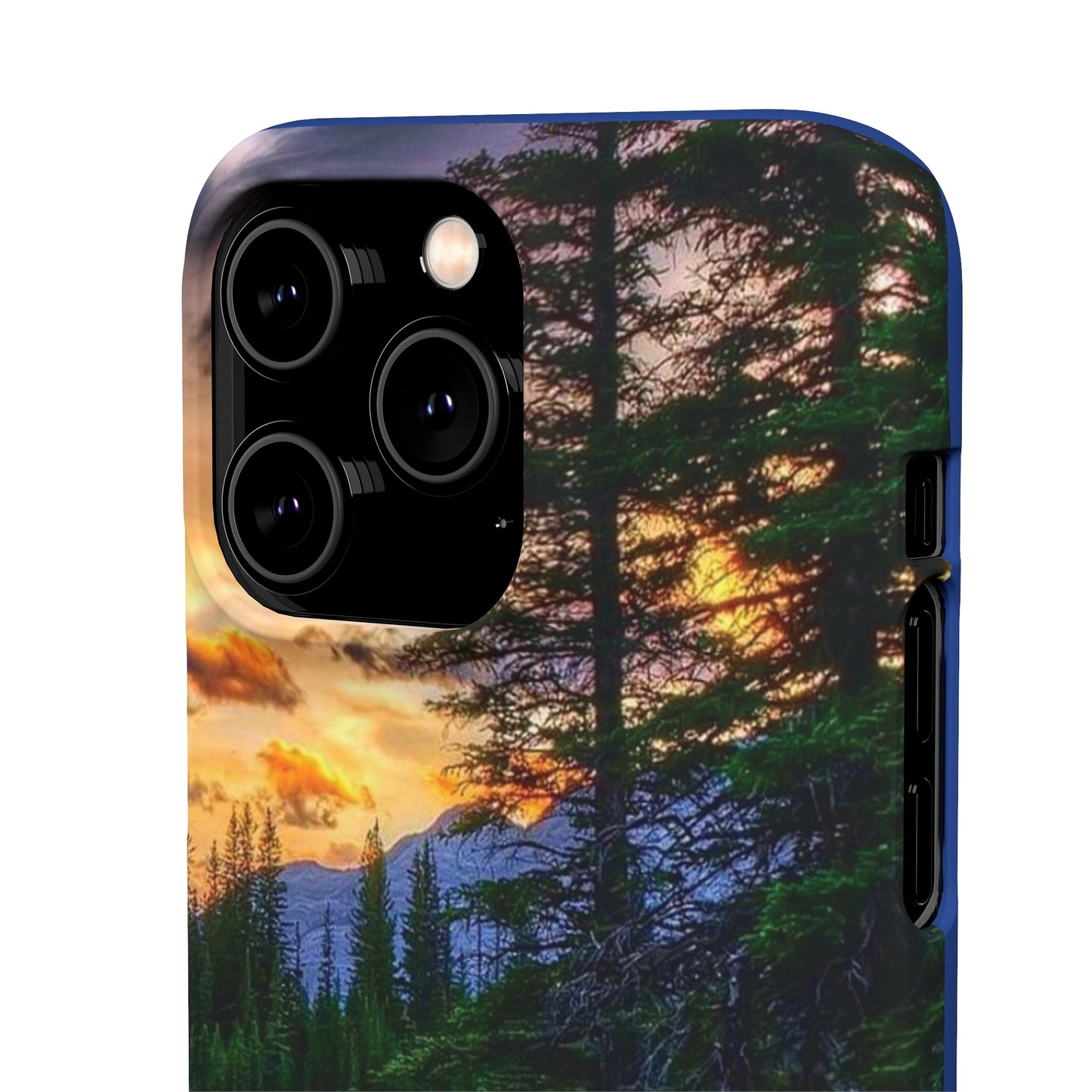 Tough Phone Case Vision of Nature Design, Forest Snap Phone Case, Outdoor Adventure Phone Cover, Nature Lover Gift.