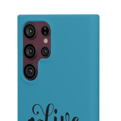 Phone Case Live Laugh Love Design