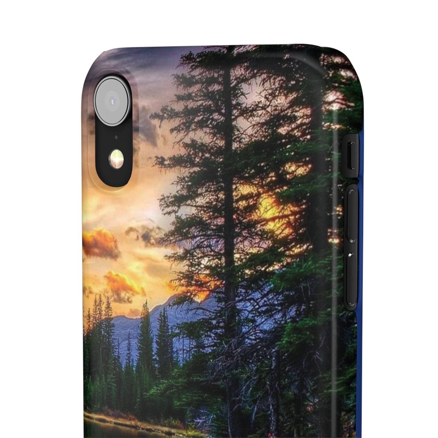 Tough Phone Case Vision of Nature Design, Forest Snap Phone Case, Outdoor Adventure Phone Cover, Nature Lover Gift.