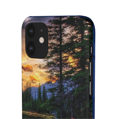 Tough Phone Case Vision of Nature Design, Forest Snap Phone Case, Outdoor Adventure Phone Cover, Nature Lover Gift.