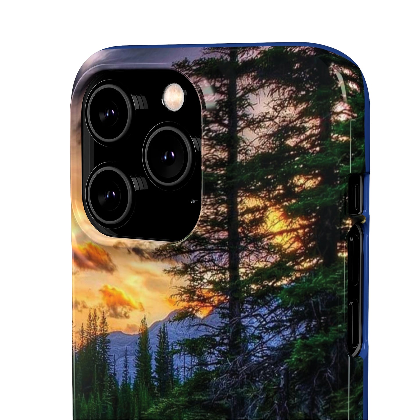 Tough Phone Case Vision of Nature Design, Forest Snap Phone Case, Outdoor Adventure Phone Cover, Nature Lover Gift.