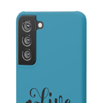 Phone Case Live Laugh Love Design