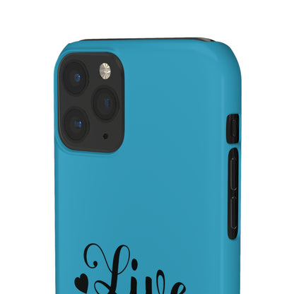 Phone Case Live Laugh Love Design