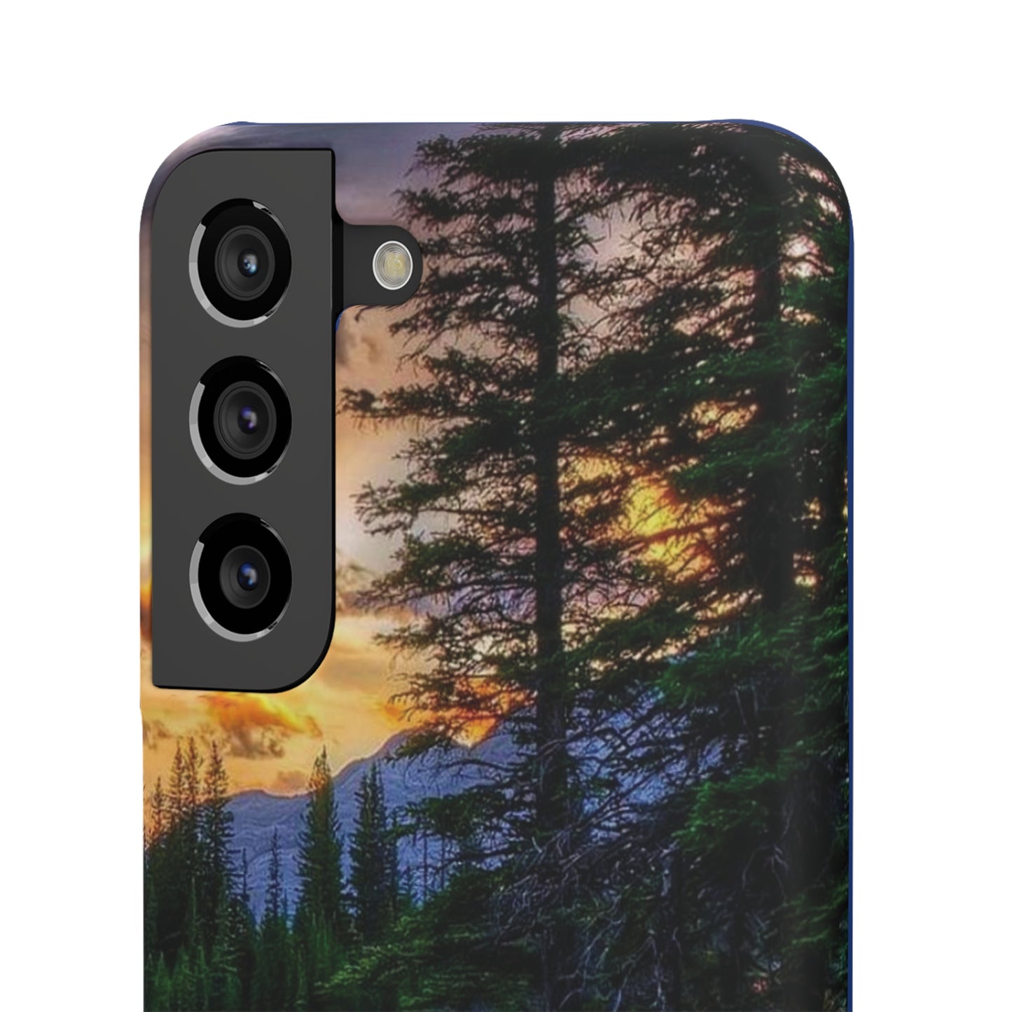 Tough Phone Case Vision of Nature Design, Forest Snap Phone Case, Outdoor Adventure Phone Cover, Nature Lover Gift.